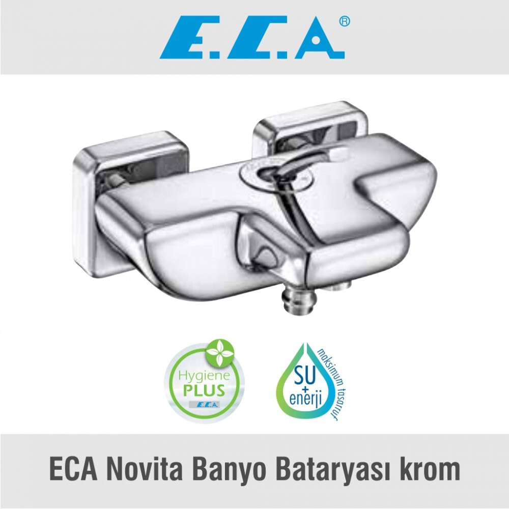 ECA Novita Banyo Bataryası krom, 102102447H