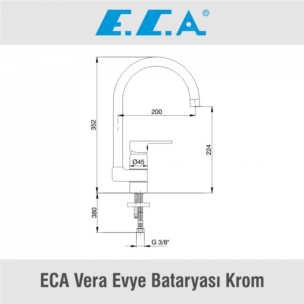 ECA Vera Evye Bataryası Krom, 102108735