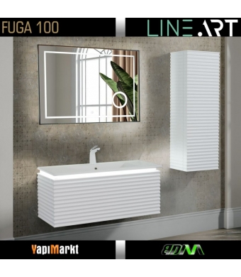 Lineart Fuga 100 Cm. Banyo Dolabı  (Boy Dolabı Dahil Değildir)
