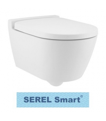 SEREL Smart 52 cm. Kanalsız Asma Klozet ve Beta Yavaş Kapanan Klozet Kapağı