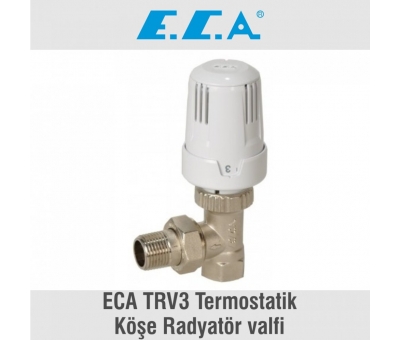 ECA TRV3 Termostatik Köşe Radyatör valfi 1/2, 602120531
